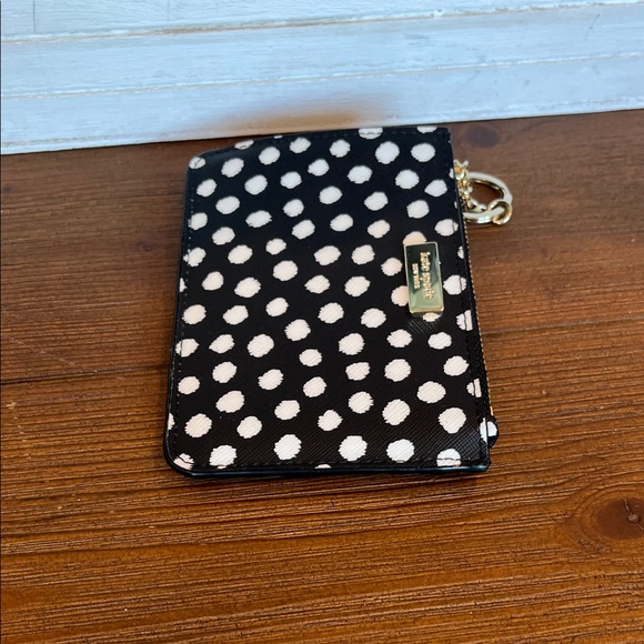 Kate Spade Laurel Way printed musical dot card holder - Picture 7 of 7